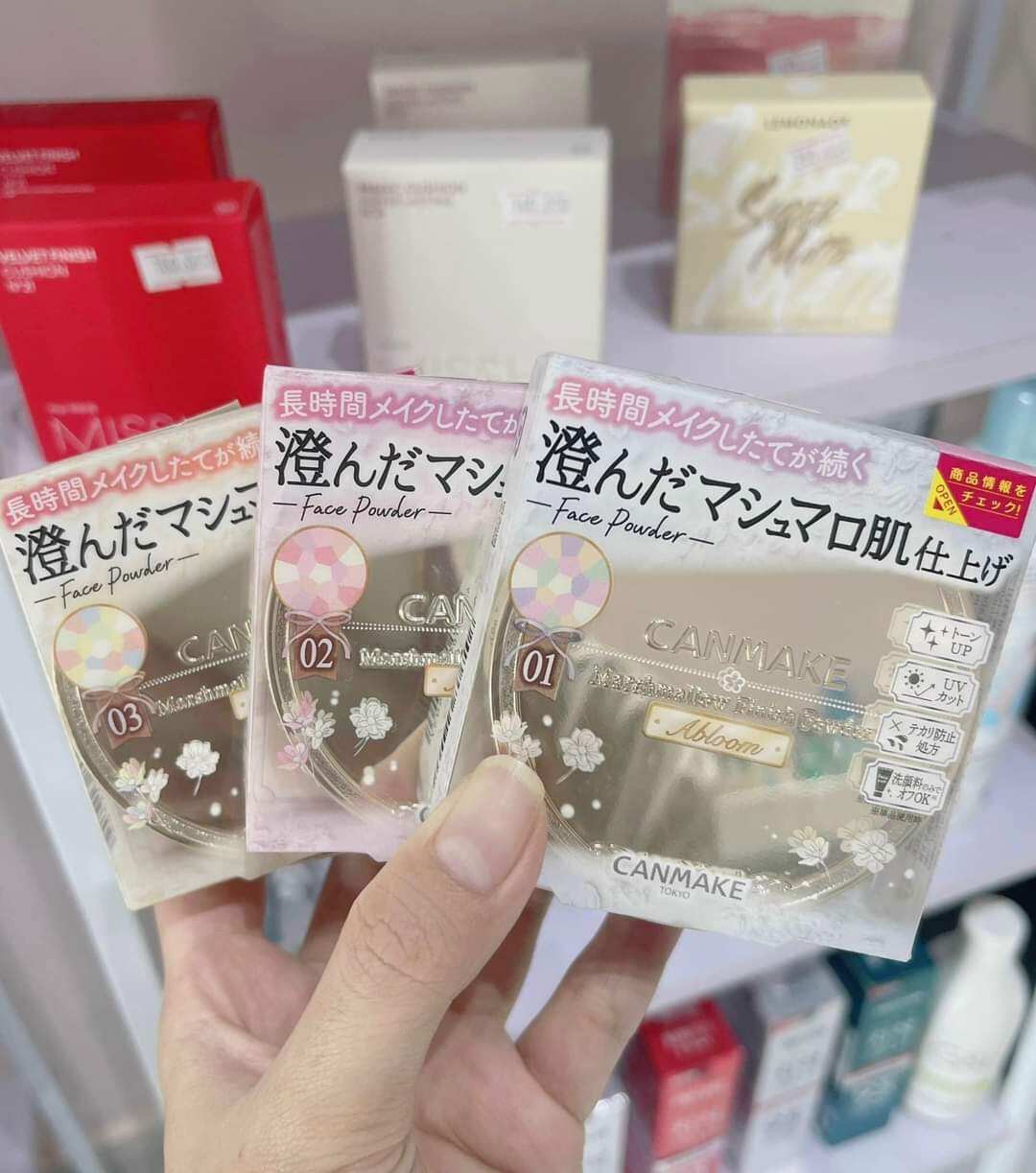 Phấn phủ Canmake 10g Nội địa Nhật chính hãng