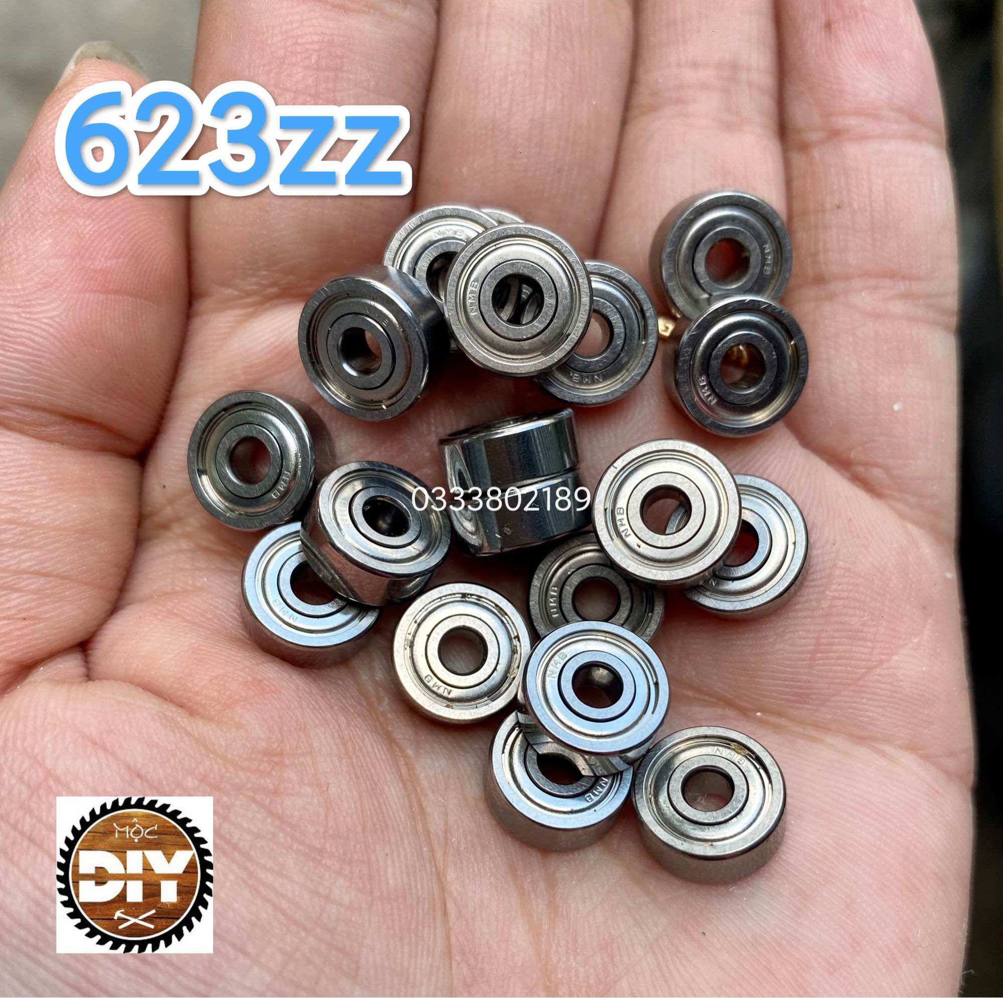 BẠC ĐẠN 623/ VÒNG BI 623, 3x10x4mm (set 10 vòng)