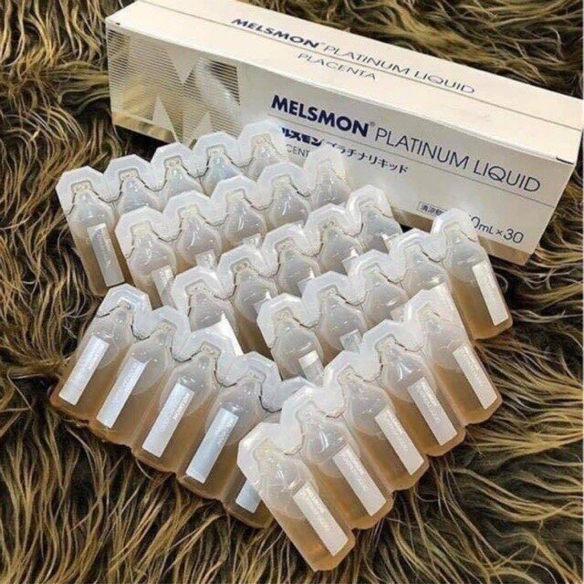 Nhau thai ngựa Melsmon Platinum Liquid Placenta