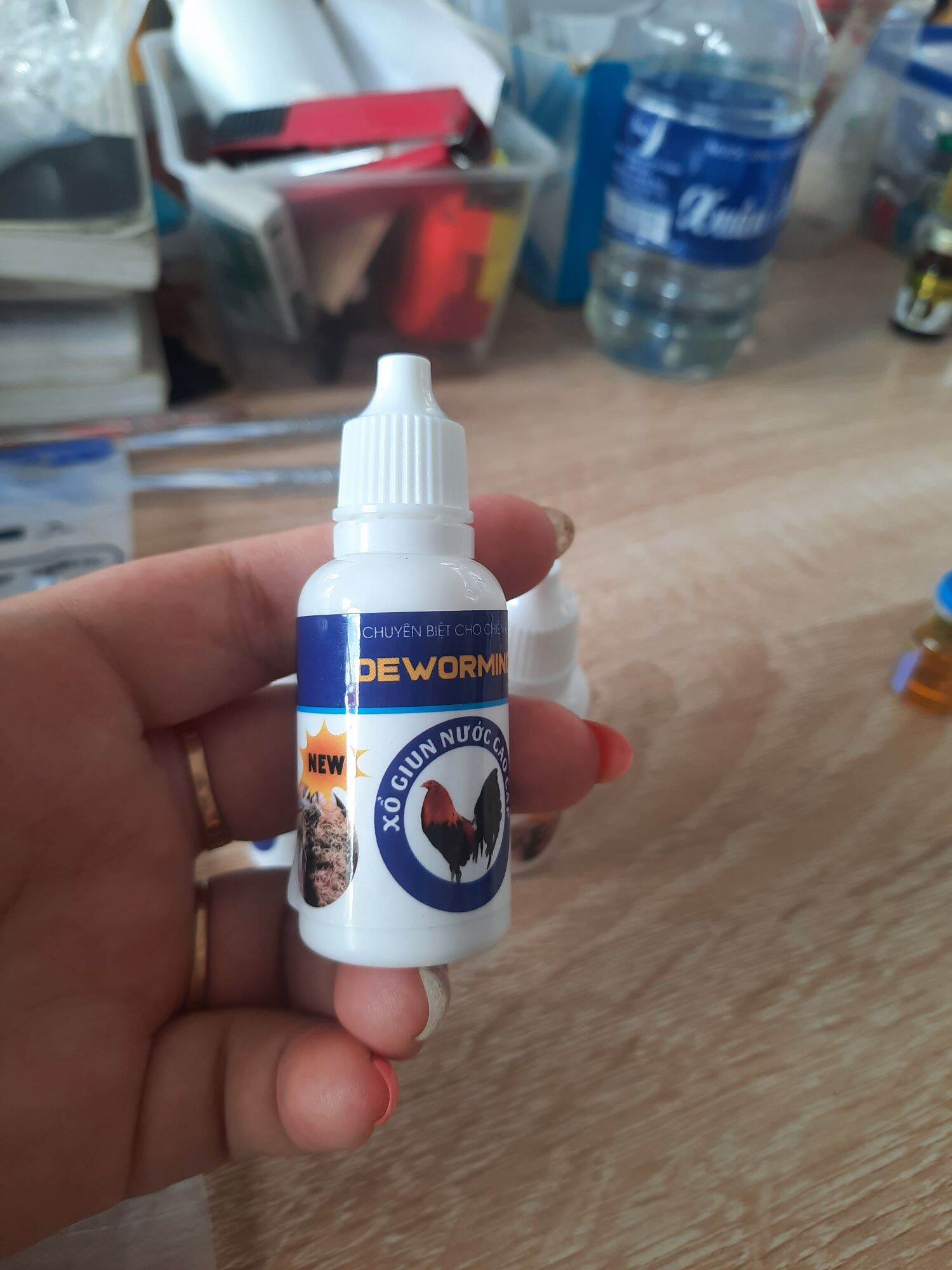Xổ giun cho gà chai 20ml