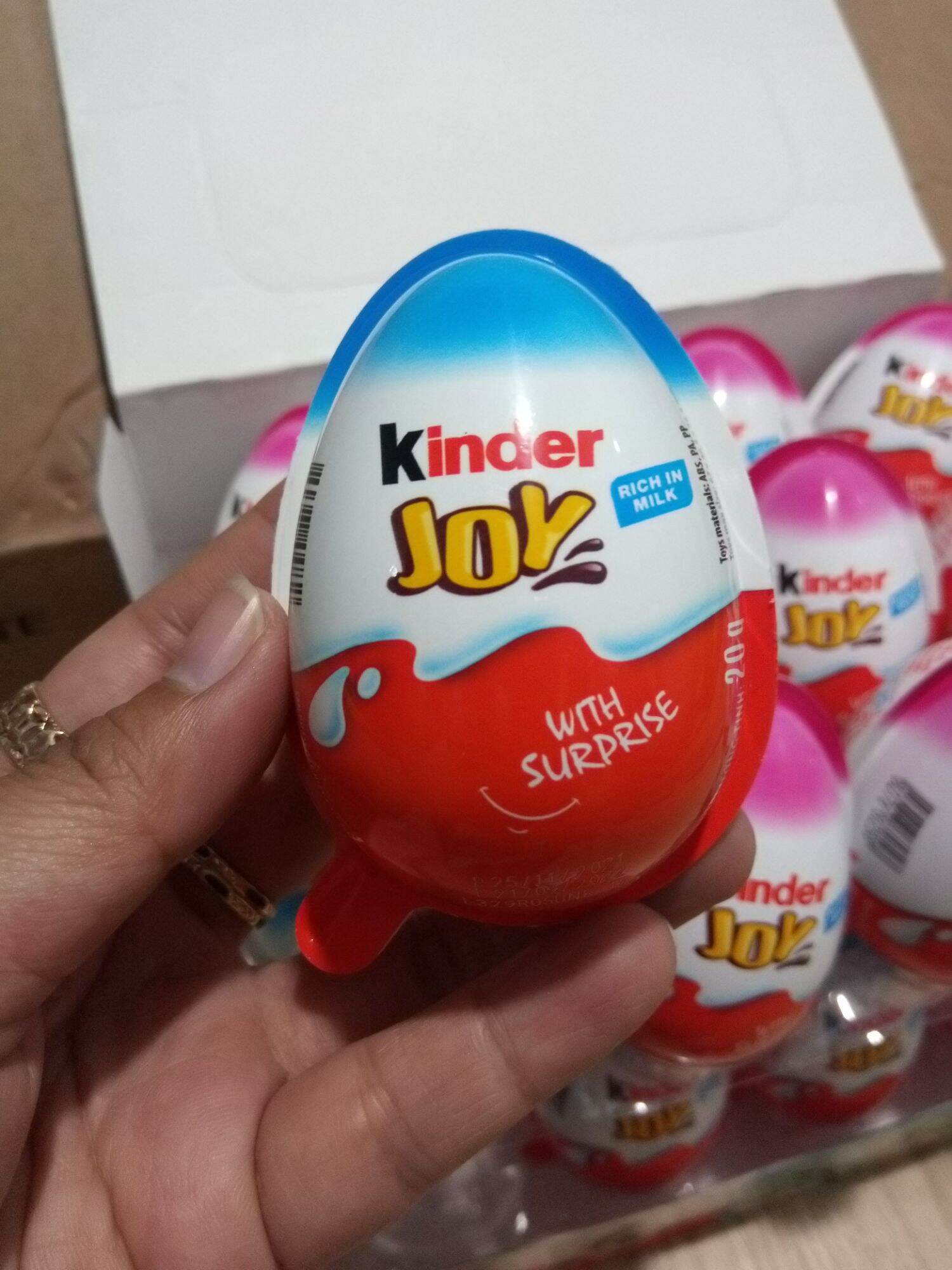 [1 quả] Kẹo trứng sữa Kinder Joy cho bé trai