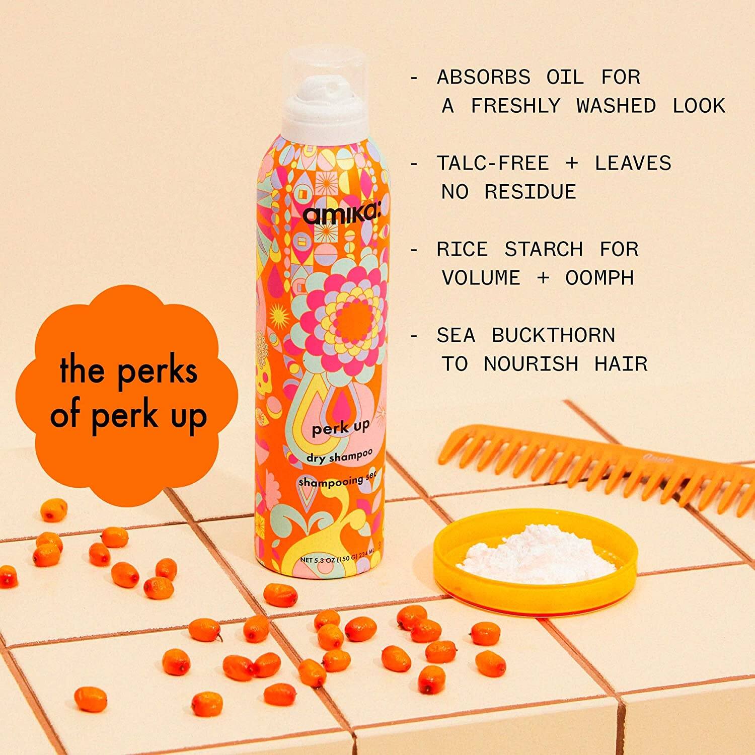 Dầu gội khô AMIKA Perk Up Dry Shampoo 44ml