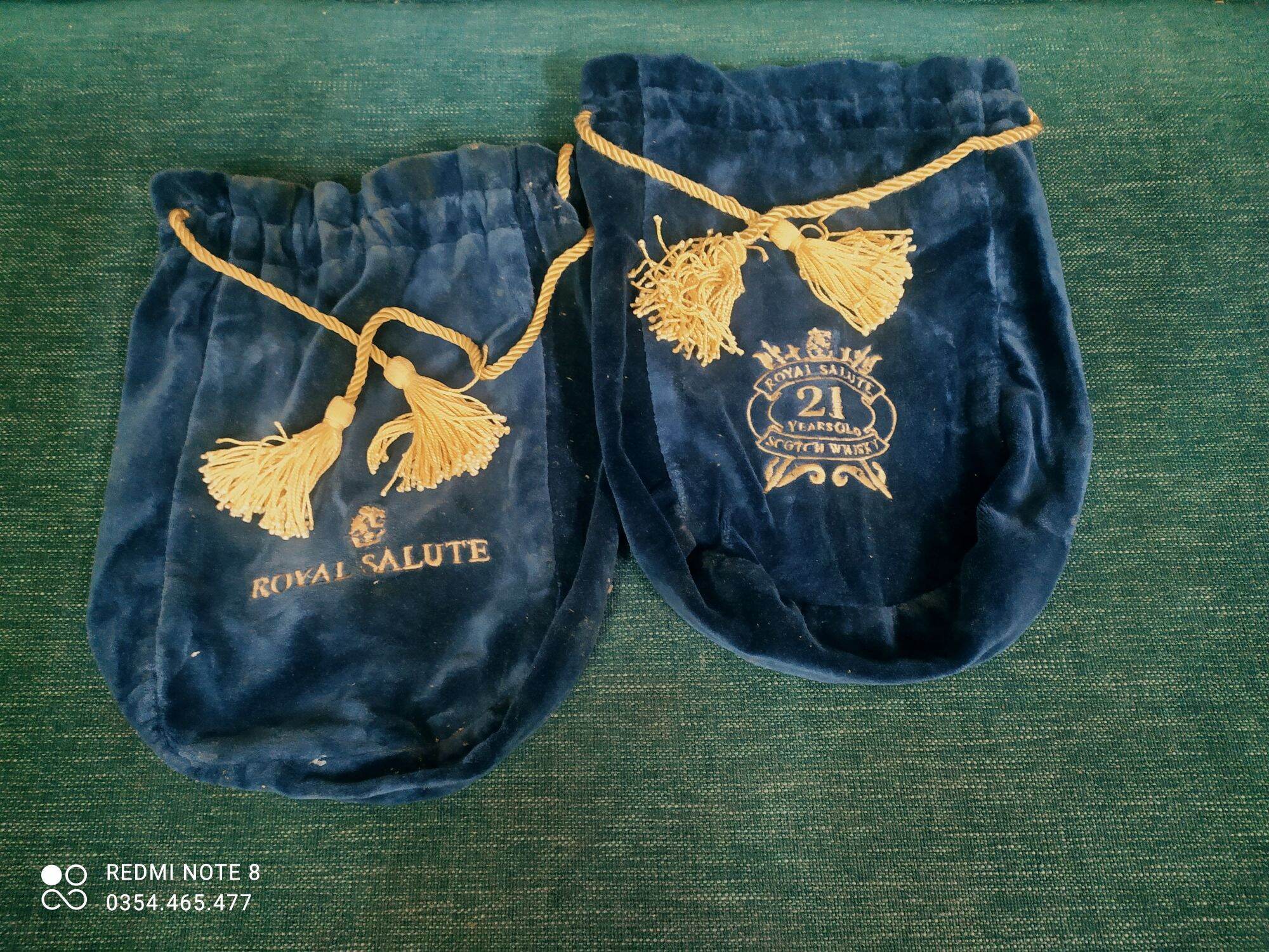 VỎ CHAI CHIVAS 21 BLUE, [RỖNG]