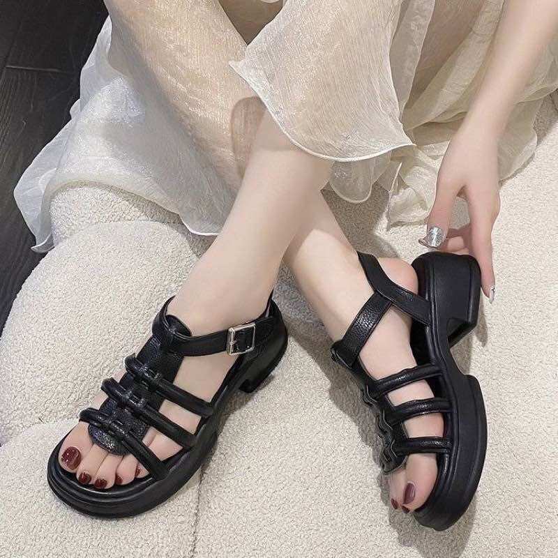 Dép quai hậu học sinh chất da mẫu mới ( phom nhỏ tăng 1 sz)