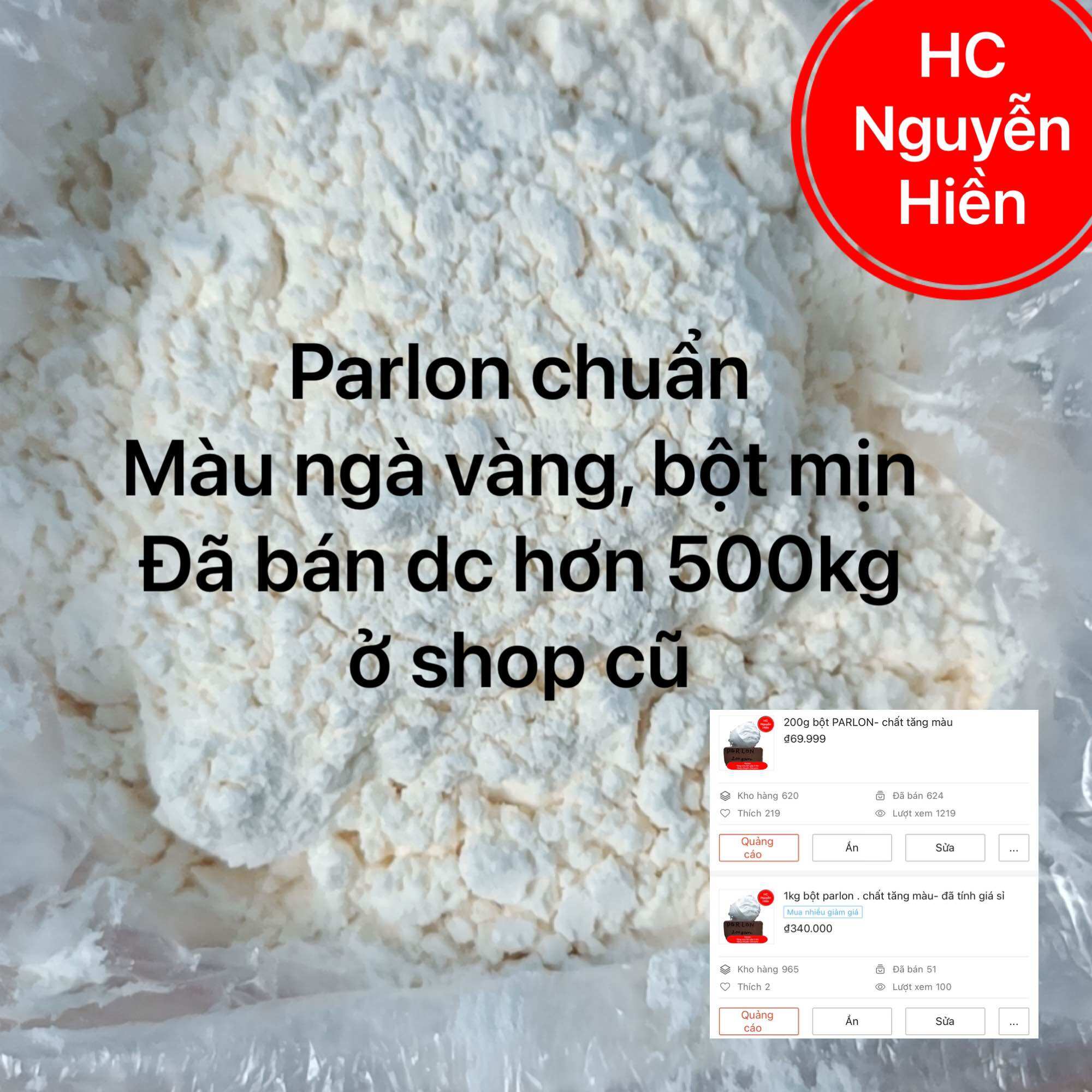 Túi 200g Parlon-PARLON hàng chuyên cho pyro