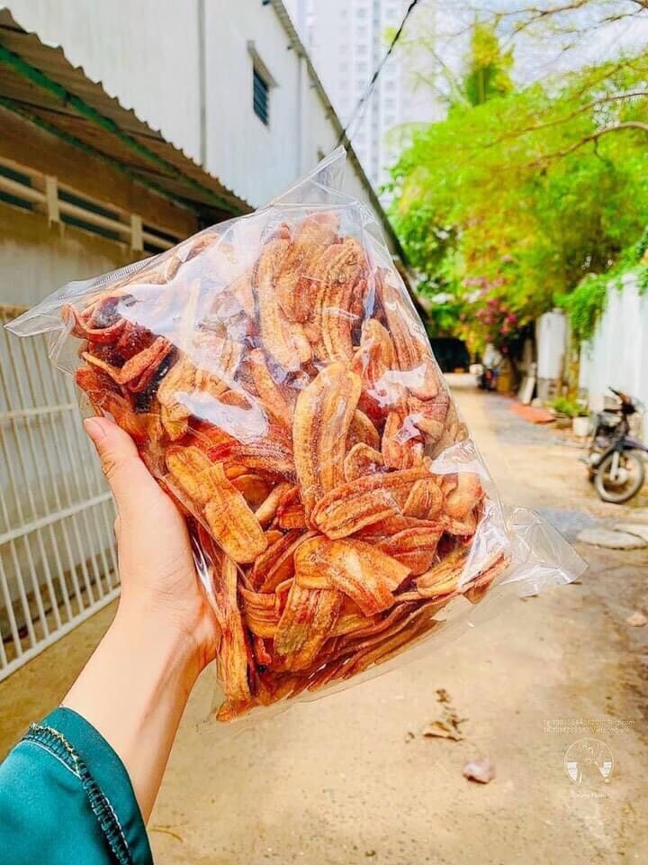 Chuối sấy giòn ngon 500gr