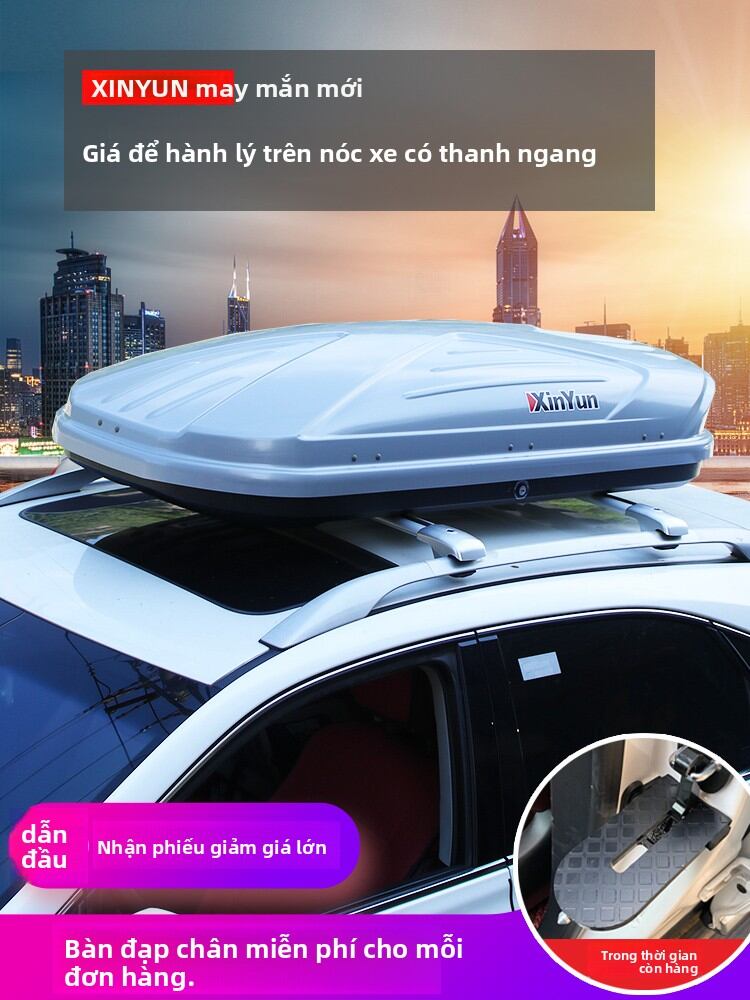 XINYUN | Vehicle-Specific Roof Cargo Box Aluminum Cross Bars Giá 3,079,000 Đồng*Miễn phí vận chuyển