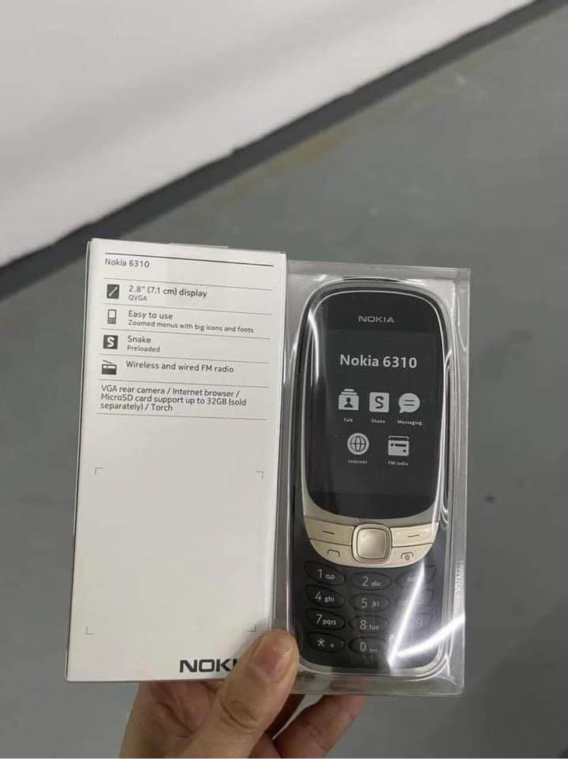 Nokia 6310 4g full hộp phụ kiện