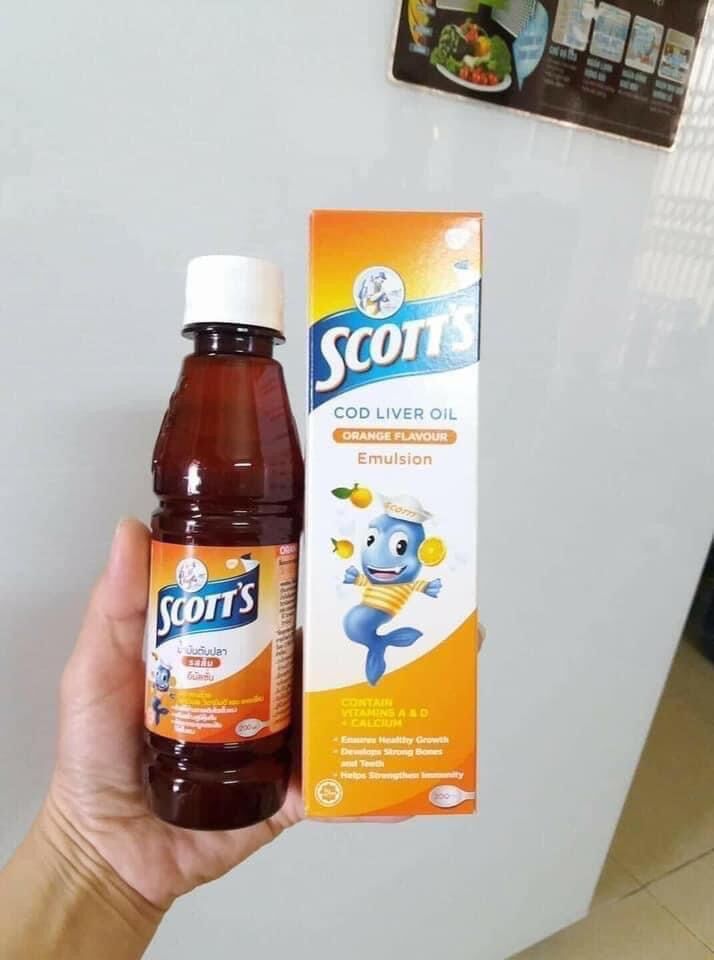 Siro tăng cân scott 200ml thái lan