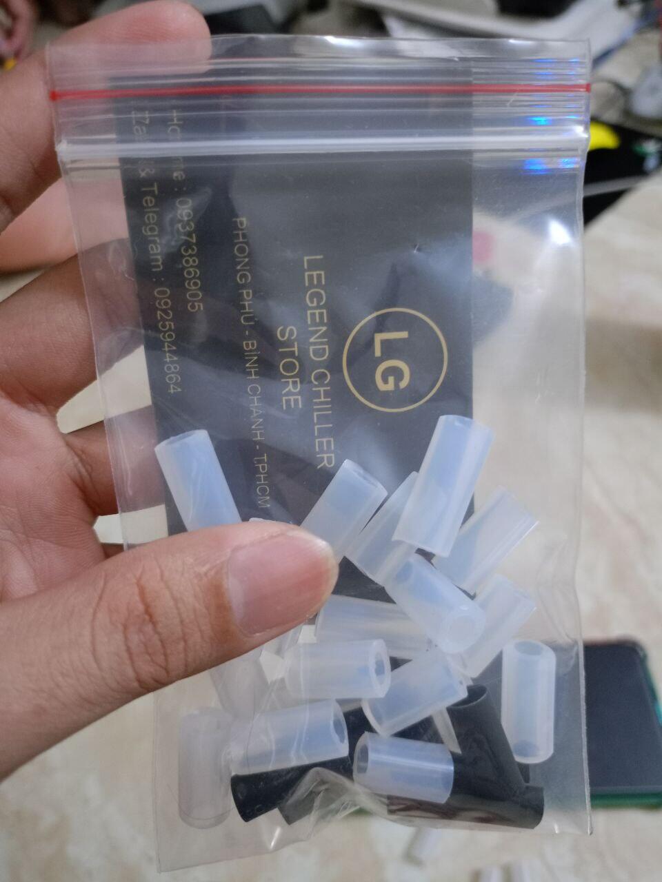 Ron silicon mỗi đoạn dài 1,5cm-2Cm