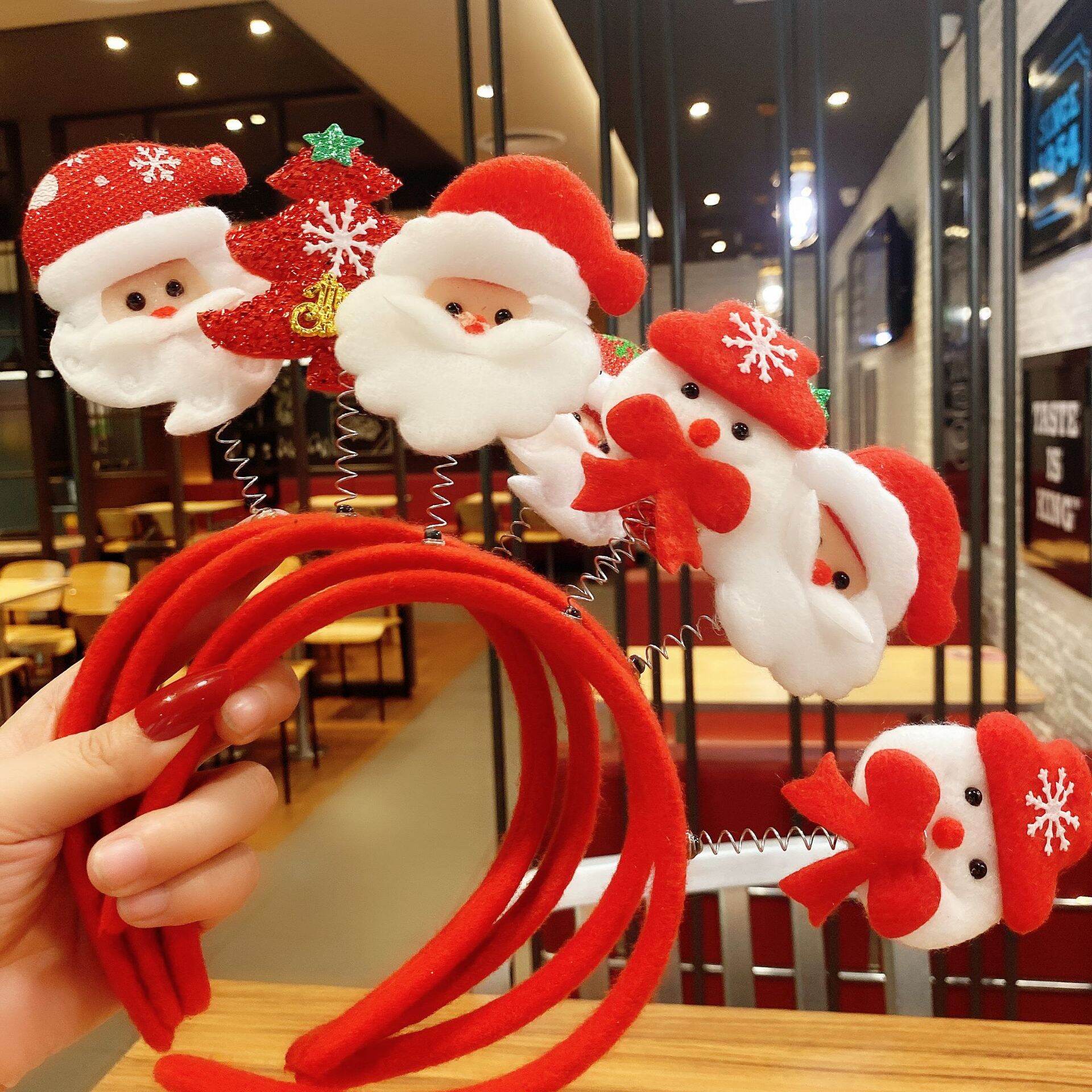 Combo 10 cây cài tóc noel xinh xắn nhiều mẫu