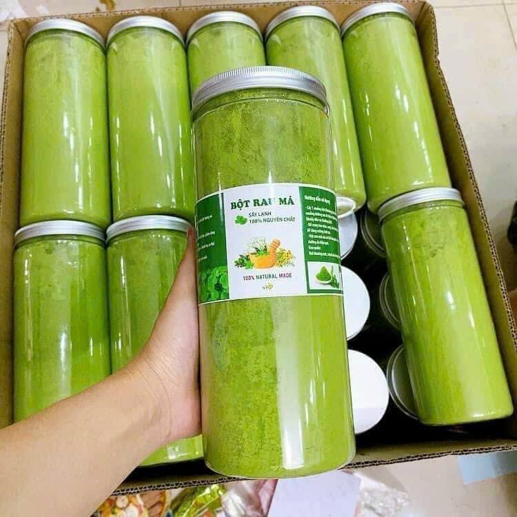 500g bột rau má sấy lạnh