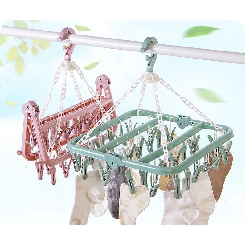Móc kẹp phơi đồ cho bé Sơ sinh