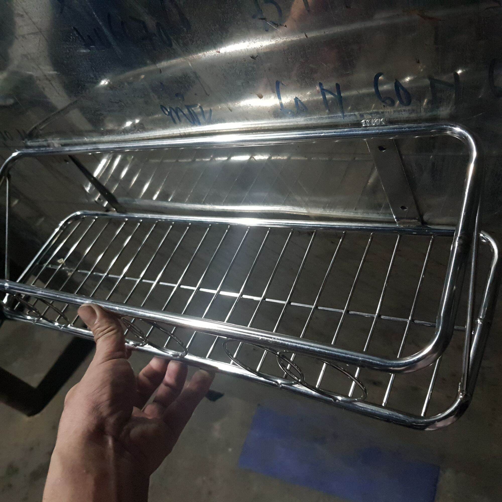 [HCM]Kệ gia vị treo tường inox