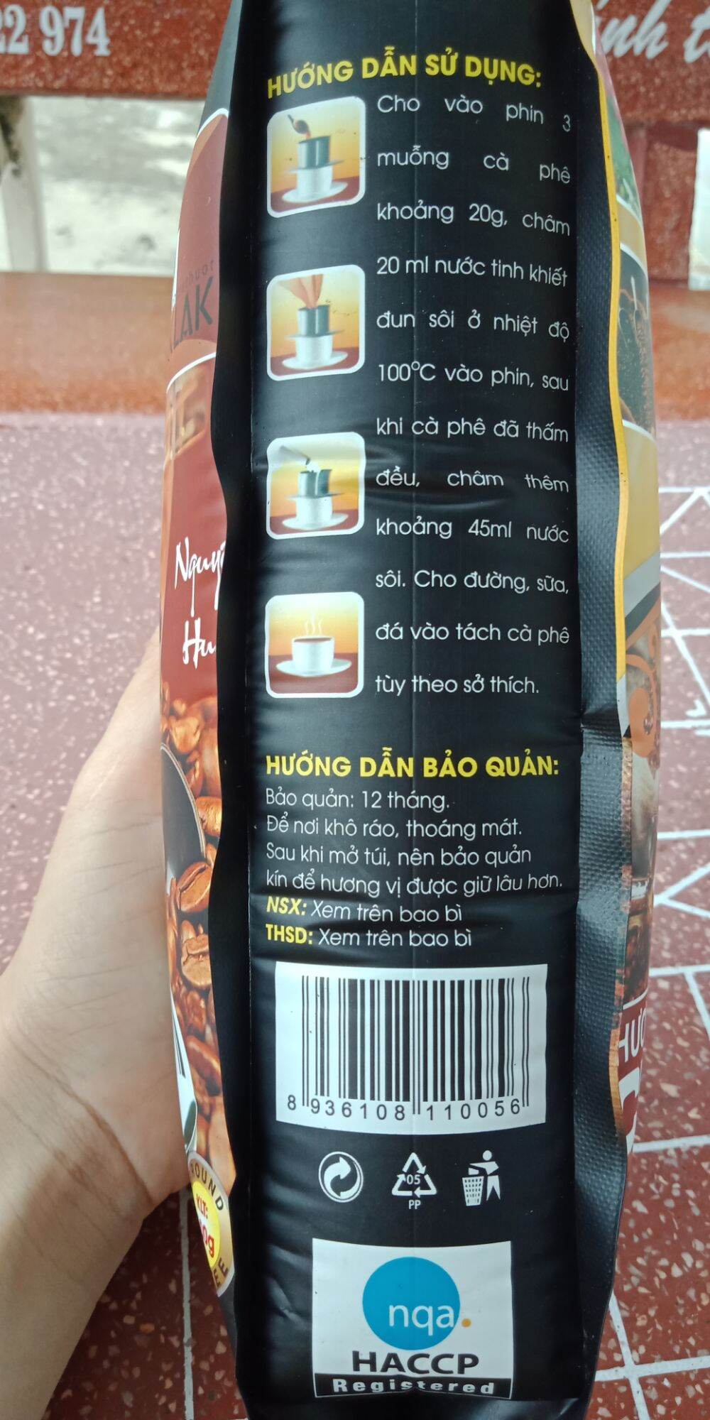 Cà Phê Hương Chồn Daklak Loại Đặc Biệt 500gram