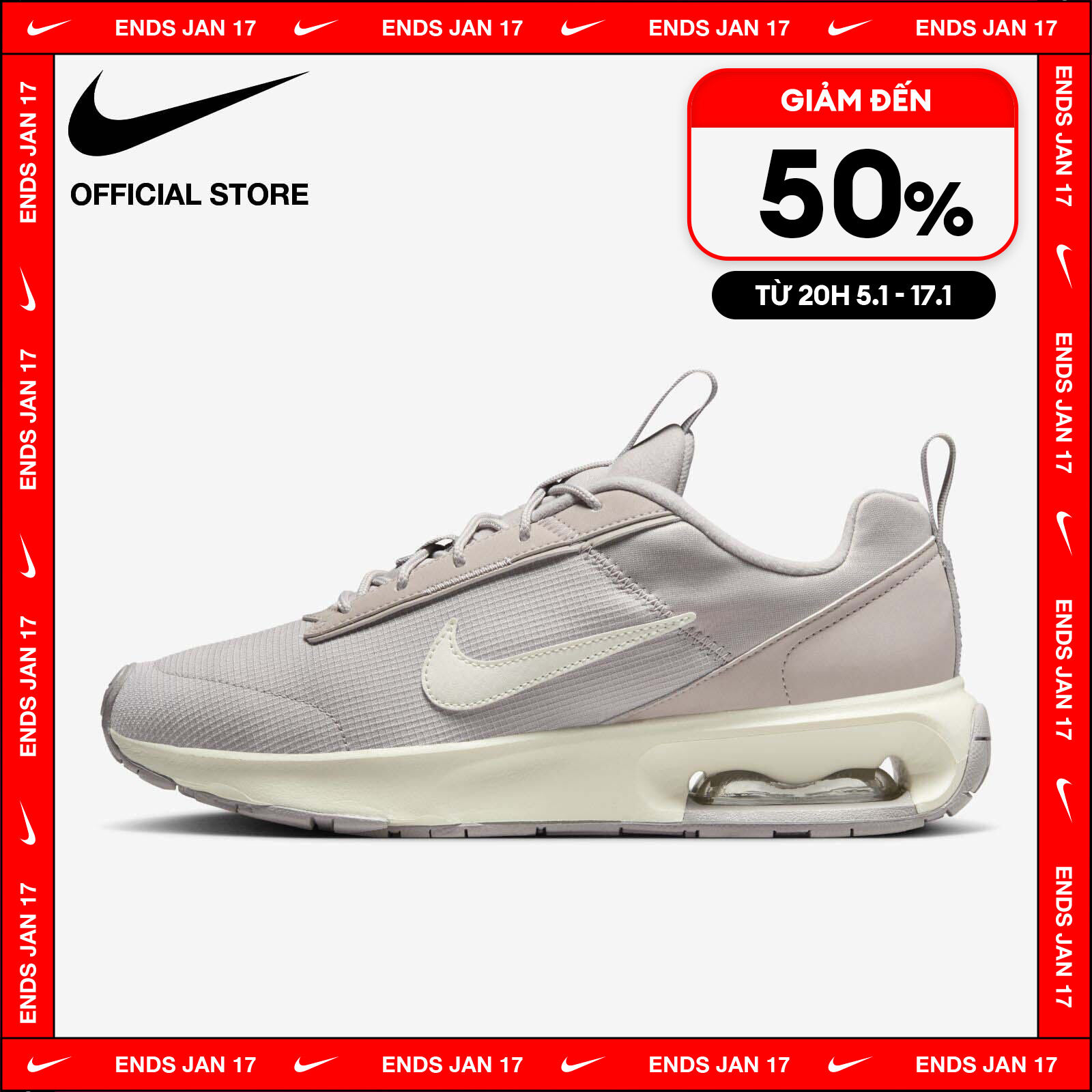 [TỪ 15-17.1 I VOUCHER 20%] Giày Thể Thao Nike Women's Air Max INTRLK Lite Shoes - Platinum Violet