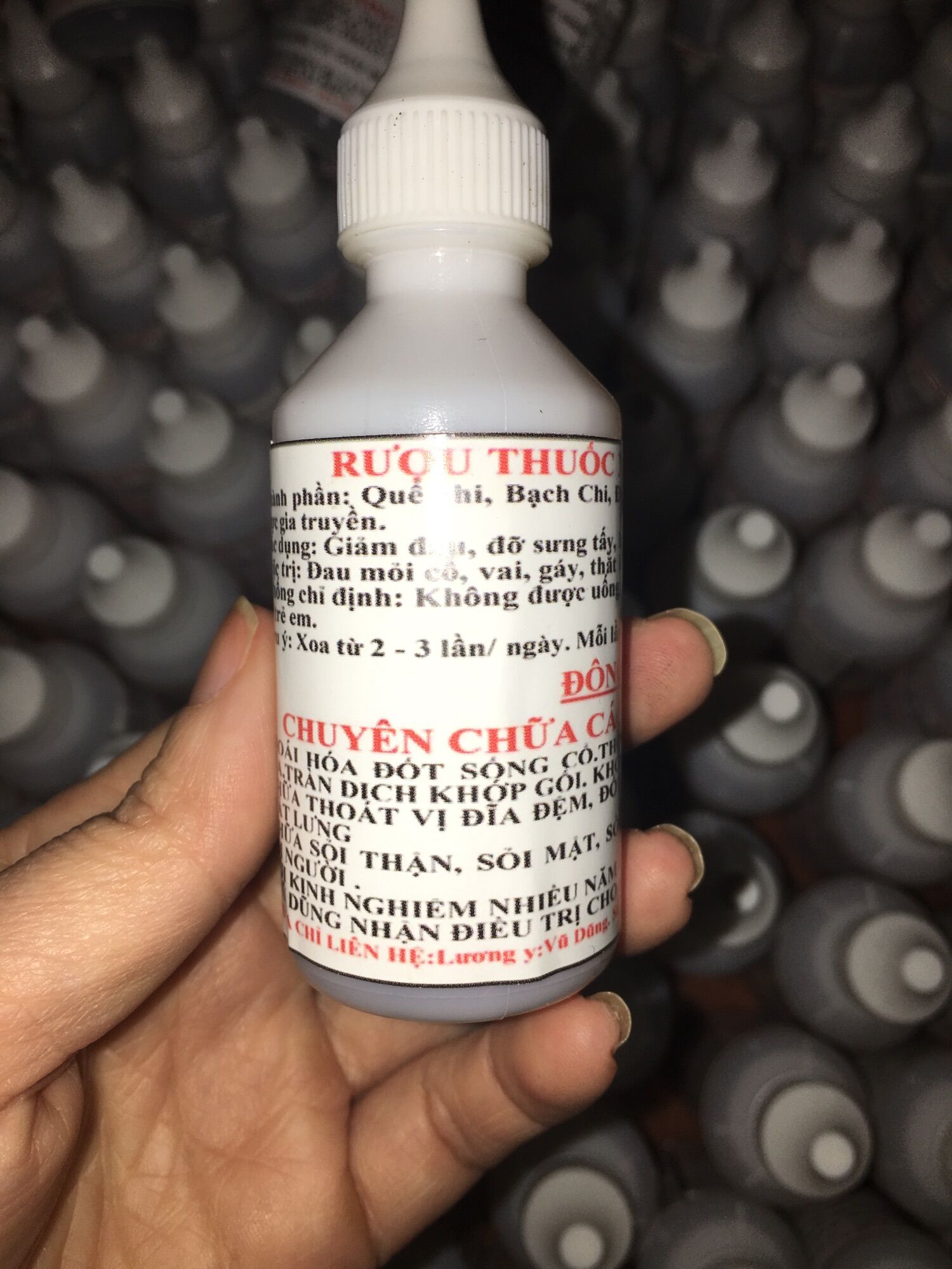 Thuoc xoa bóp gia truyền - đau cơ rạn xương