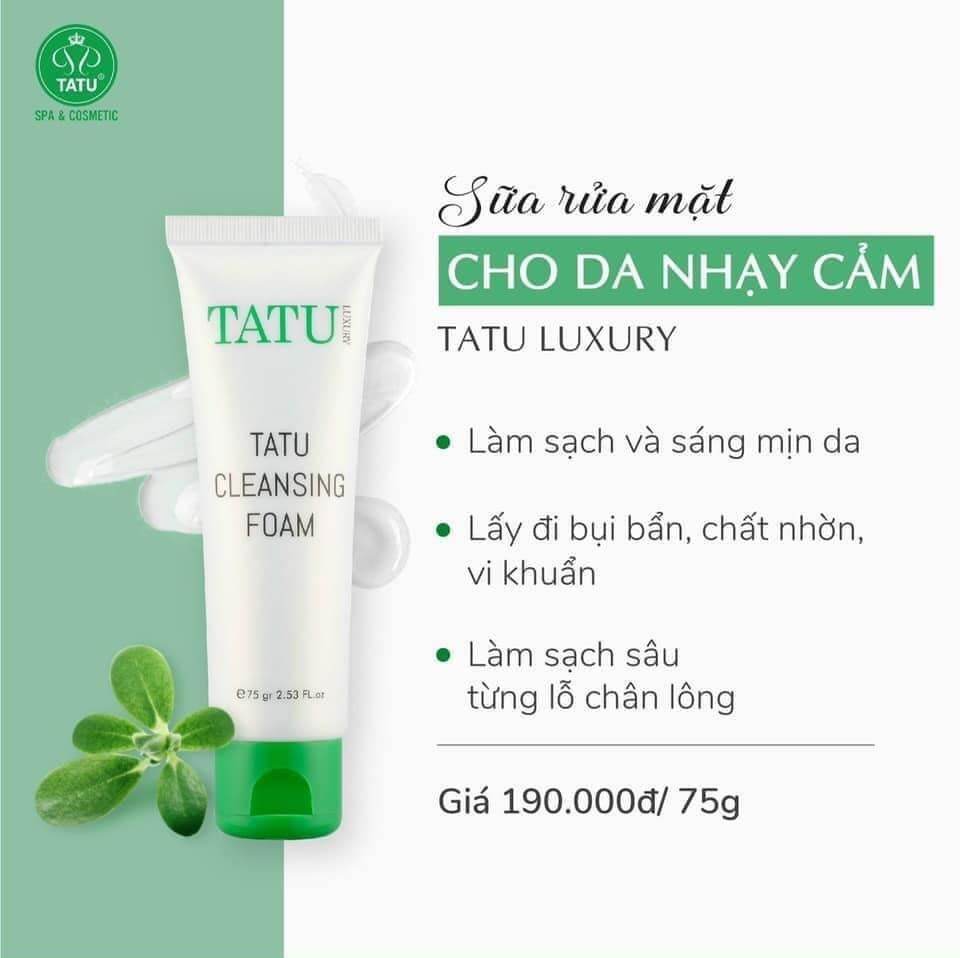 Sữa rửa mặt cho da nhạy cảm Tatu