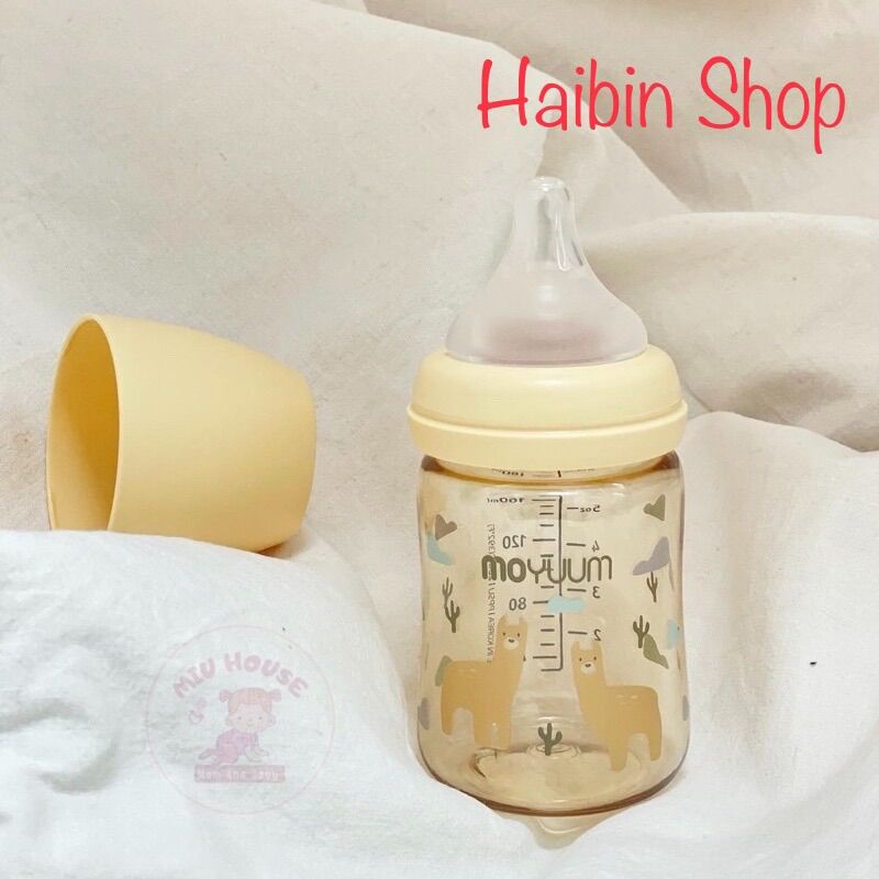 Bình sữa Moyuum Lạc Đà, Moyuum Llama edition 170ml- 270ml