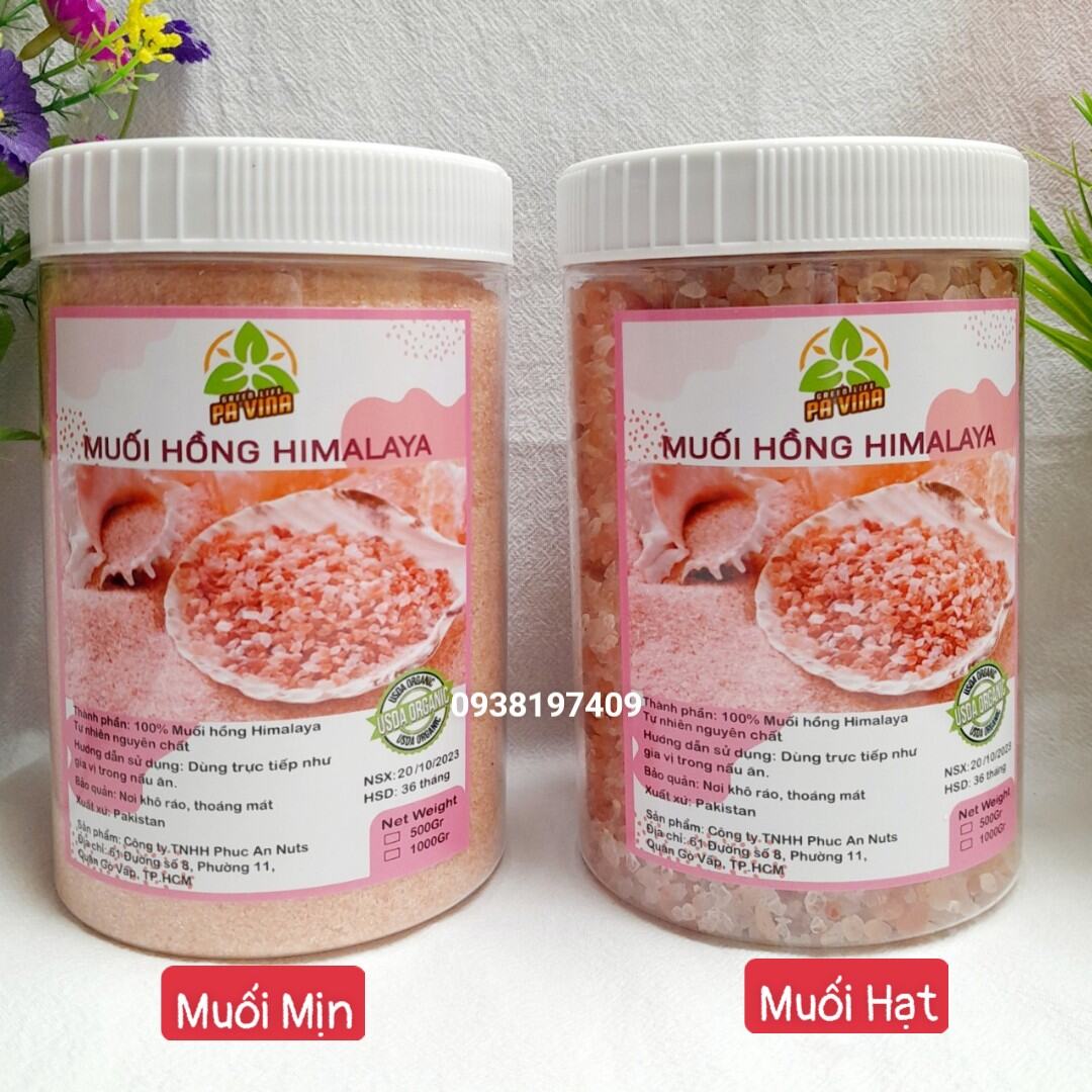 1KG Muối hồng Himalaya nhập khẩu Pakistan