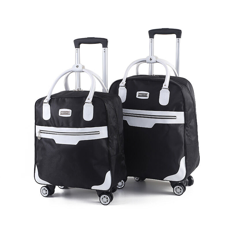 Có Thể Gập Lại Túi Du Lịch Chống Thấm Nước Nam Nữ Hành Lý Cầm Tay Có Thanh Và Bánh Xe Đa Năng Nhỏ Có Thể Gập Lại Mang Theo Vali