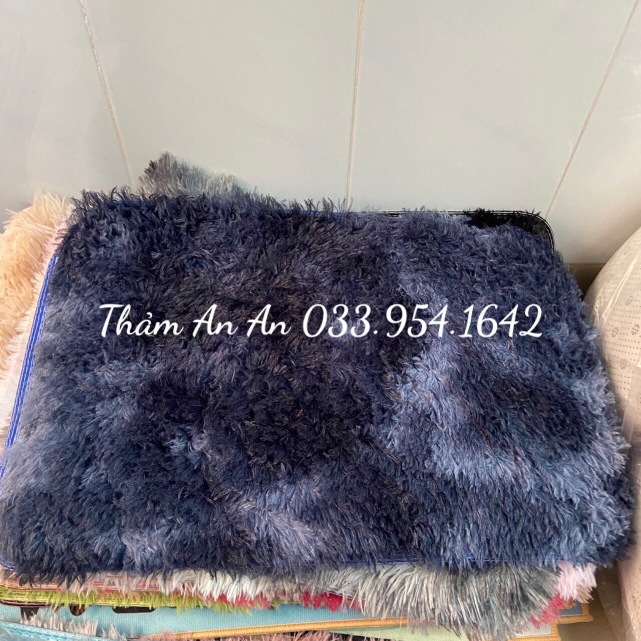 THẢM DẶM CHÂN - THẢM LÔNG LOANG 40cm x 60cm