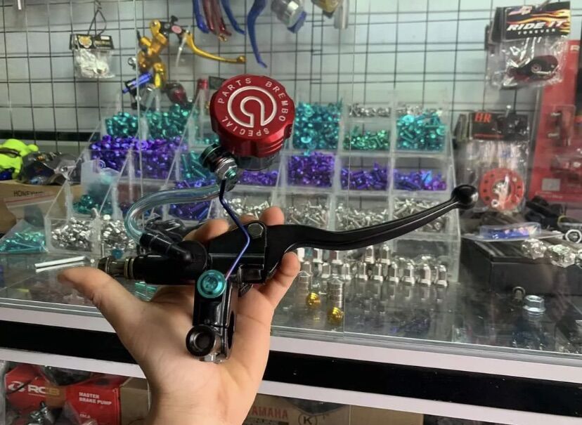 Tay thắng bình dầu cnc kèm ốc