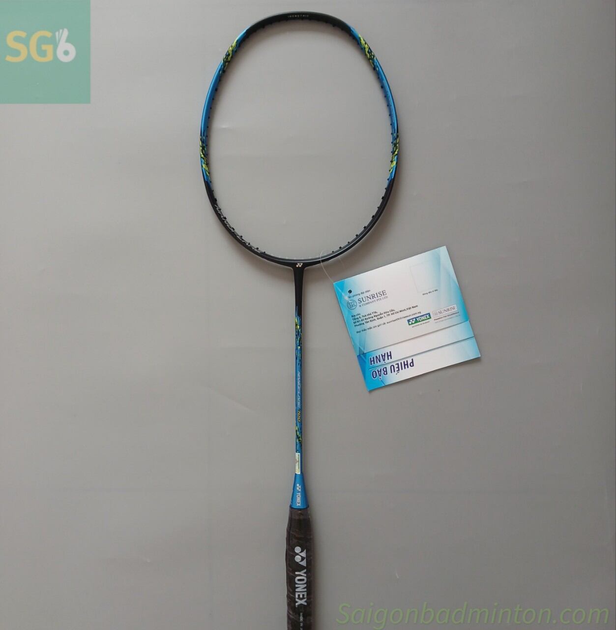 Vợt cầu lông yonex nanoflare 700 new 2022 - xanh - 4u