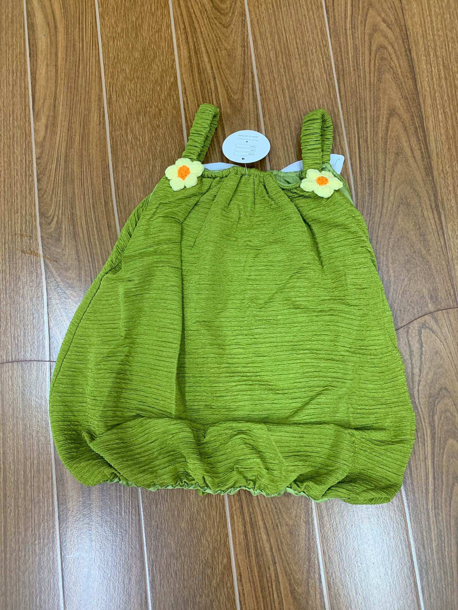 Váy 2 dây babydoll cánh thiên thần bé gái dễ thương