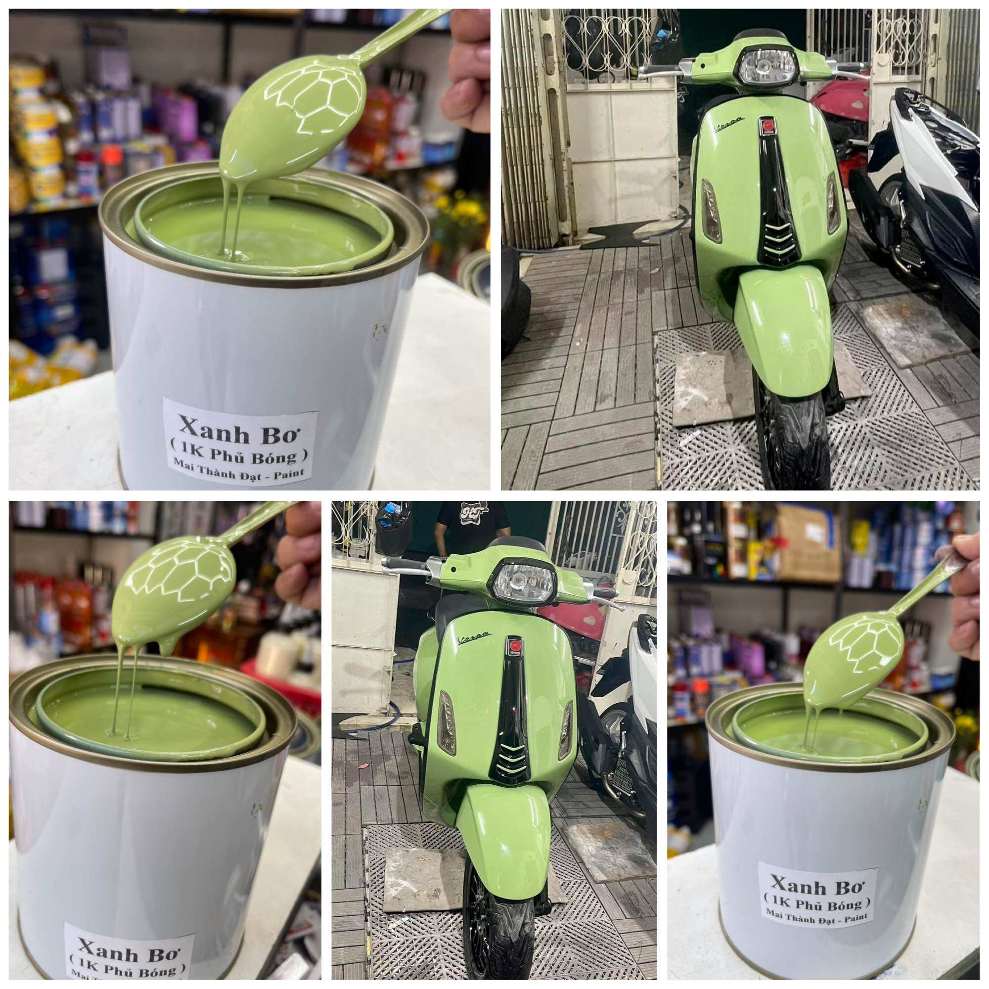 Màu Xanh Bơ Lime MaiThànhĐạt