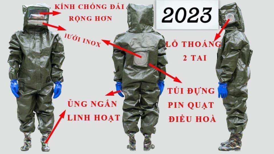 Quần áo ngụy trang bắt ong