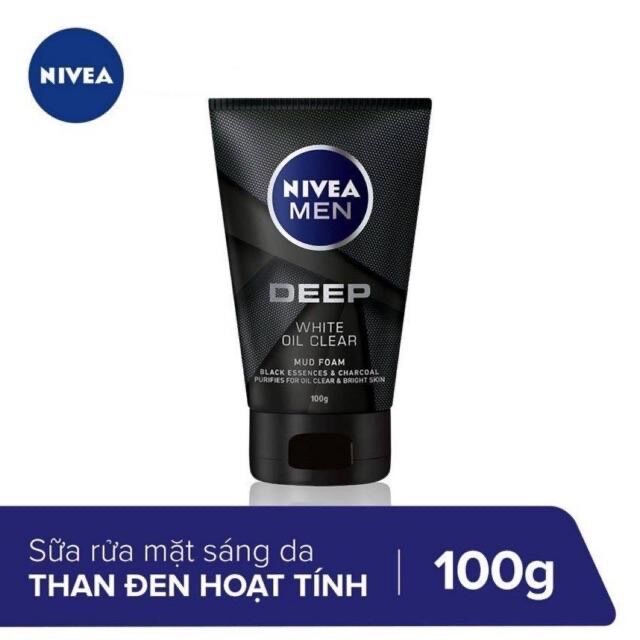 Sữa rửa mặt nivea MEN 100G