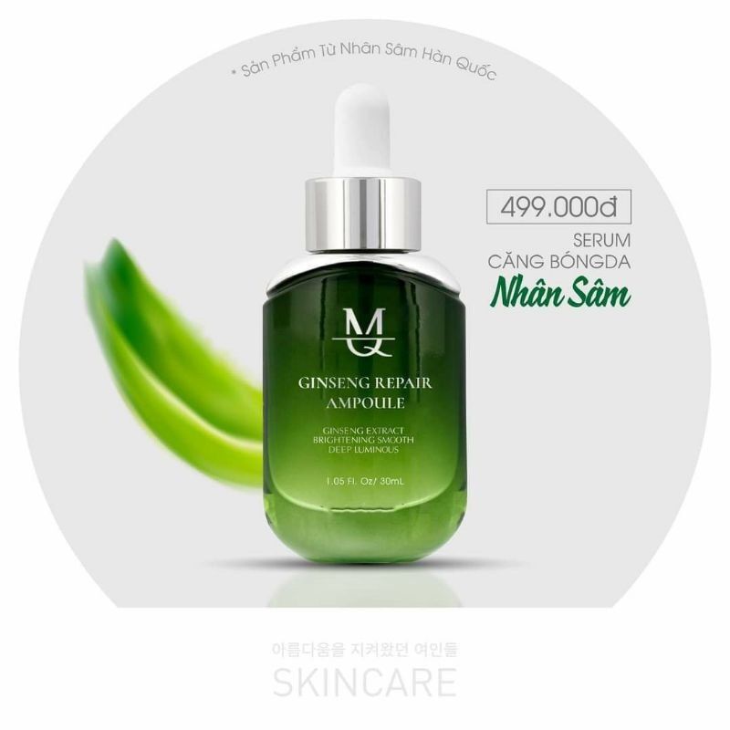 Serum căng bóng nhân sâm mq skn