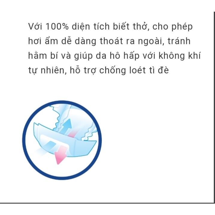 Tã dán người lớn Caryn size L40 miếng  (hàng khuyến mãi)(vòng hông 68-122)