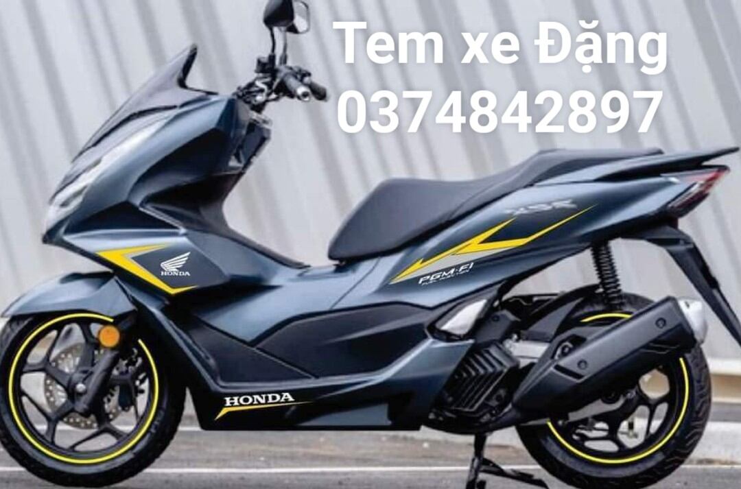 Tem rời dán xe PCX 160 . Tem cao cấp dán cho các màu xe
