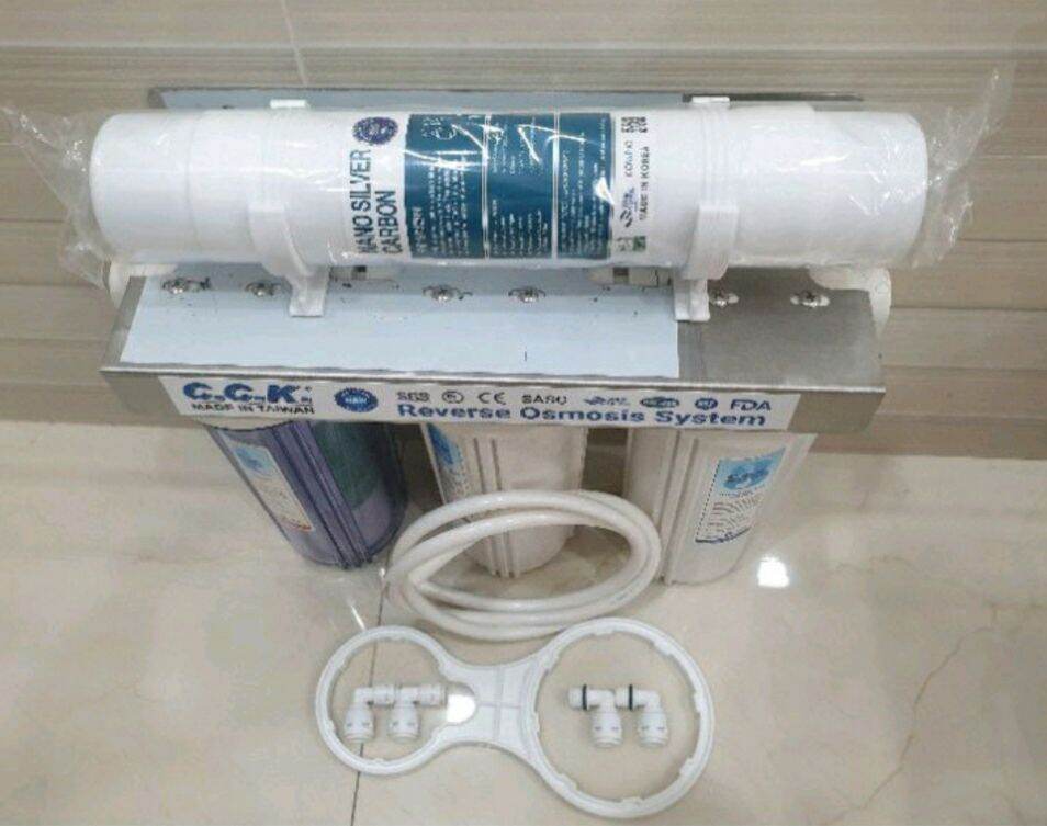 HCMBộ lọc thô nước sinh hoạt 4 cấp nhập khẩu chính hãng C.C.K Đài Loan