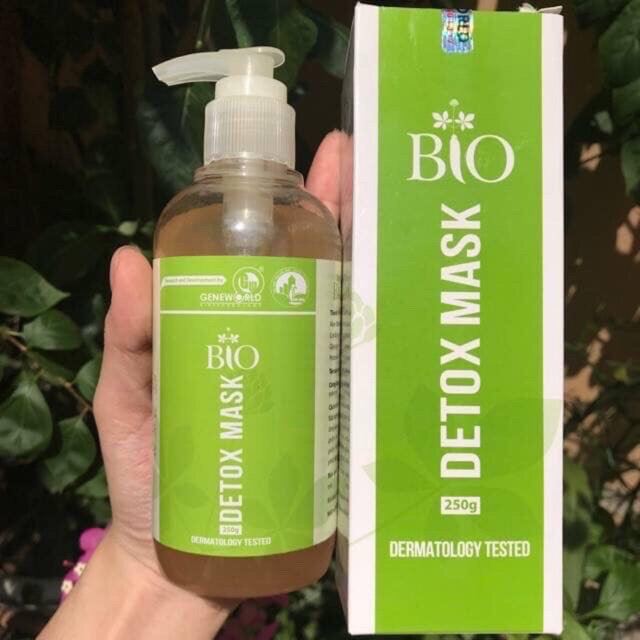 Bio Detox Mask 250G Sản Phẩm Dùng Để Đào Thải Độc Tố Tích Tụ Lâu Ngày Trên Da Được Ưa Chuộng Ở Các Spa Và Viện Thẩm Mỹ.