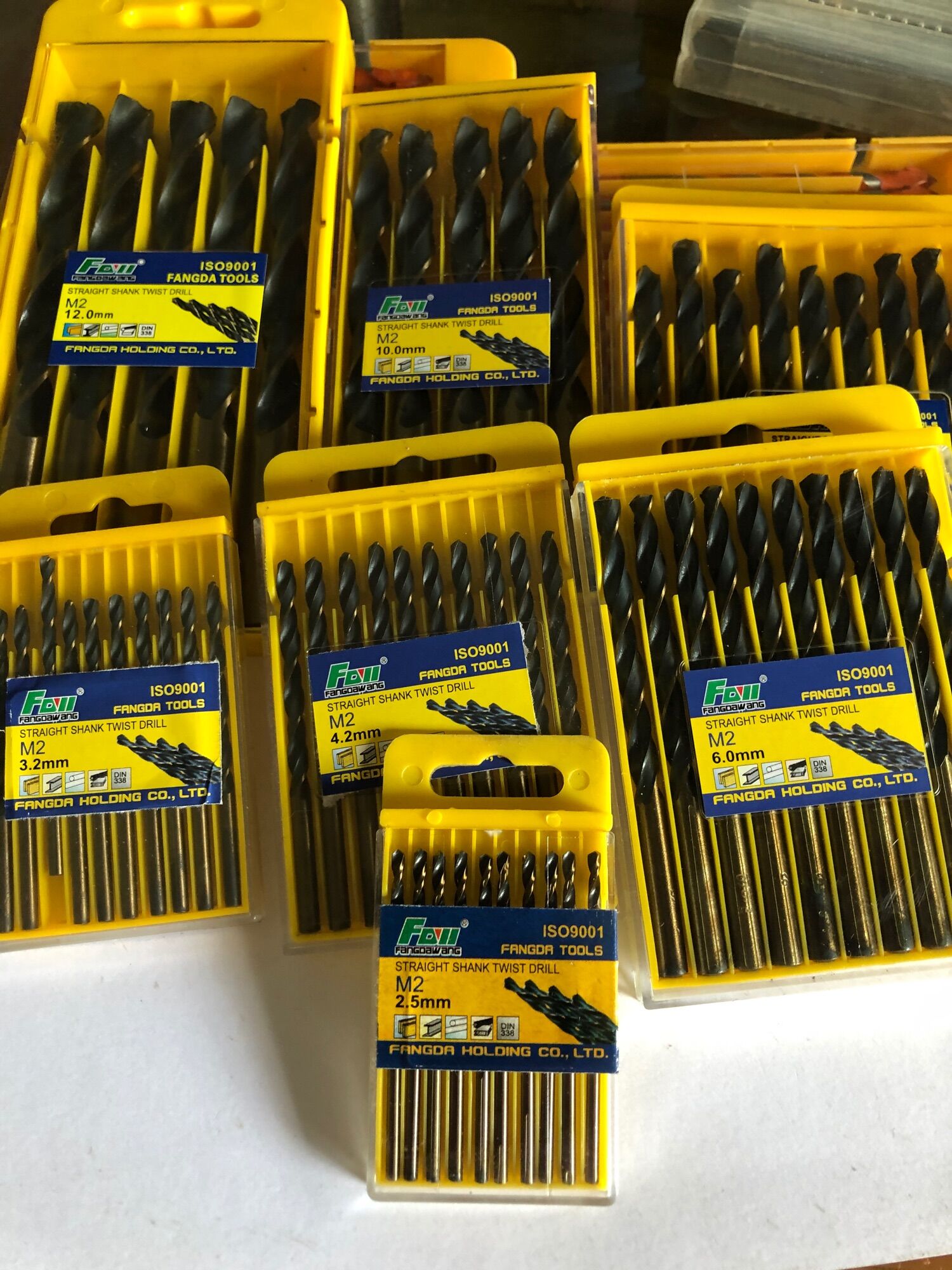 (Hộp 10 cái) Mũi khoan sắt,nhôm,inox FAVI chuẩn xịn2mm,2.5mm,3mm( hàng chuẩn _giá sỉ sẵn hàng)🌟🌟🌟