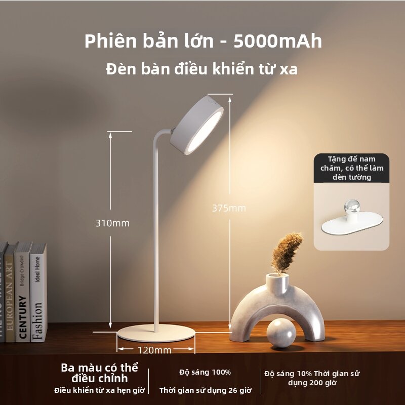 EZVALO | Đèn Đọc Sách Bảo Vệ Mắt Điều Khiển Từ Xa