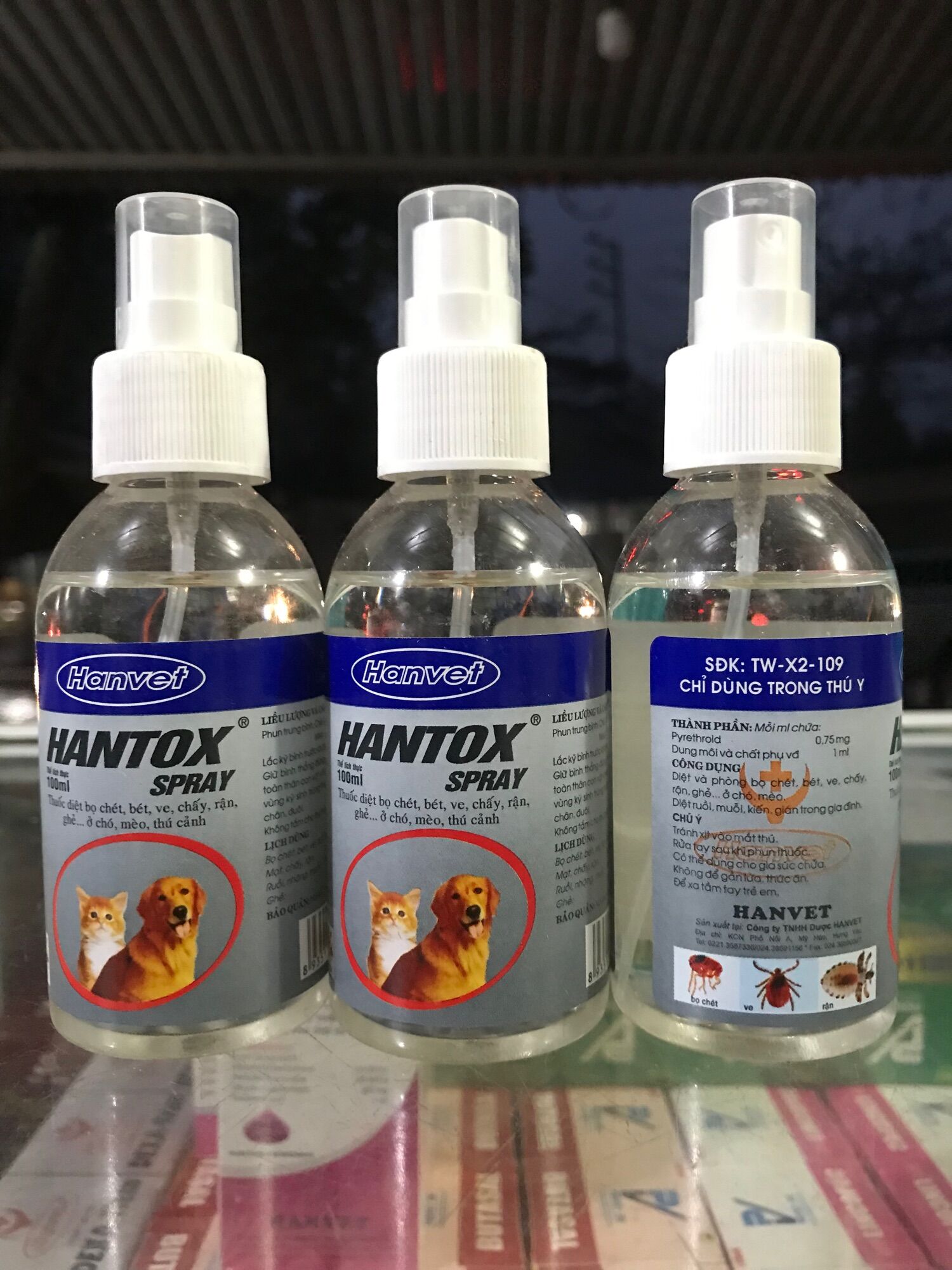 Hantox Spray chai 100ml