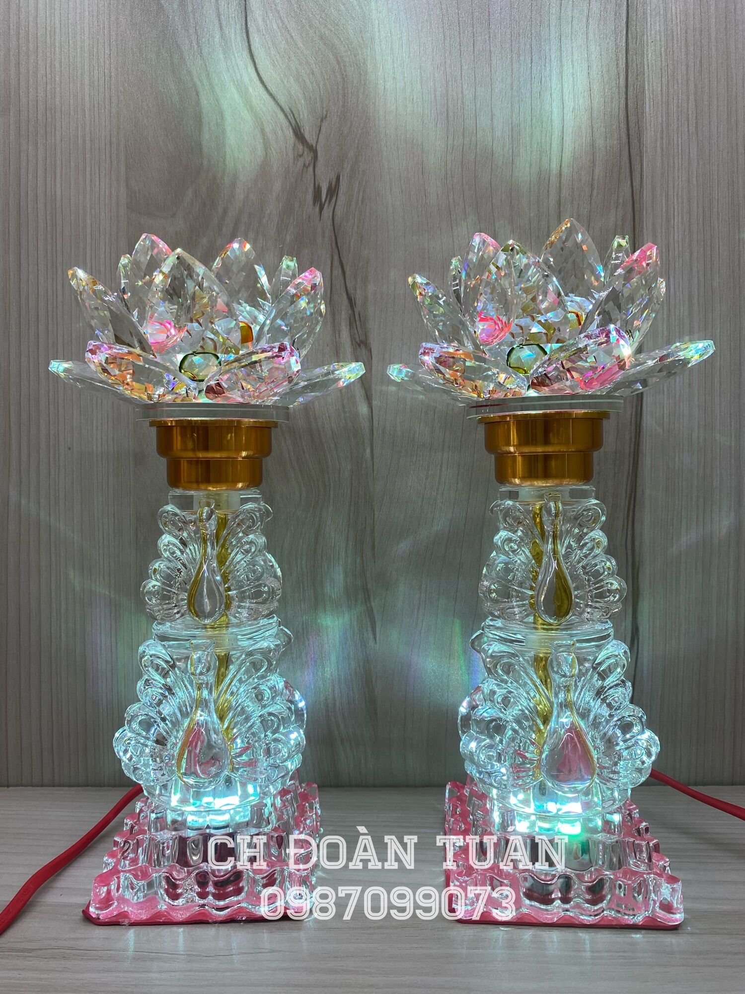 MỘT ĐÔI ĐÈN PHA LÊ KIỂU DÁNG THIÊN NGA- PL22