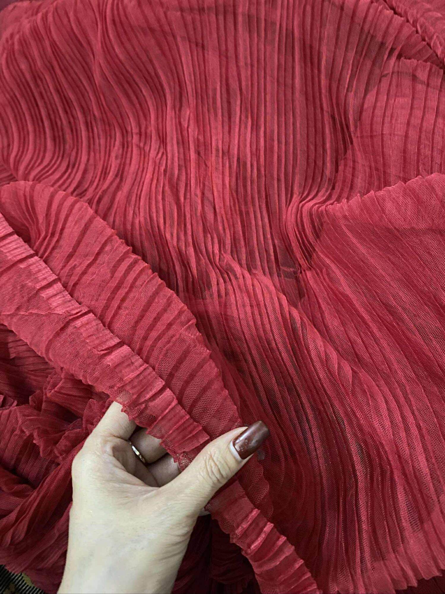 Vải lưới dập ly 35 k /1 m khổ 1m5🍀🍀
