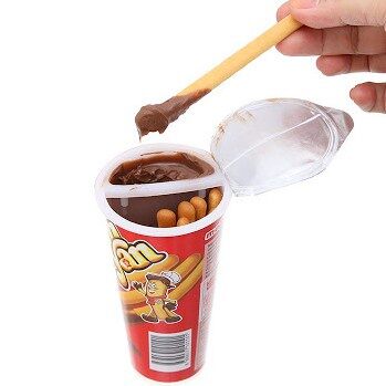 [Ly 50g] Bánh Que Yan Yan Meiji Chấm Kem