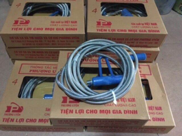 Dây lò xo thông tắc vệ sinh, thông cống dùng được nhiều lần