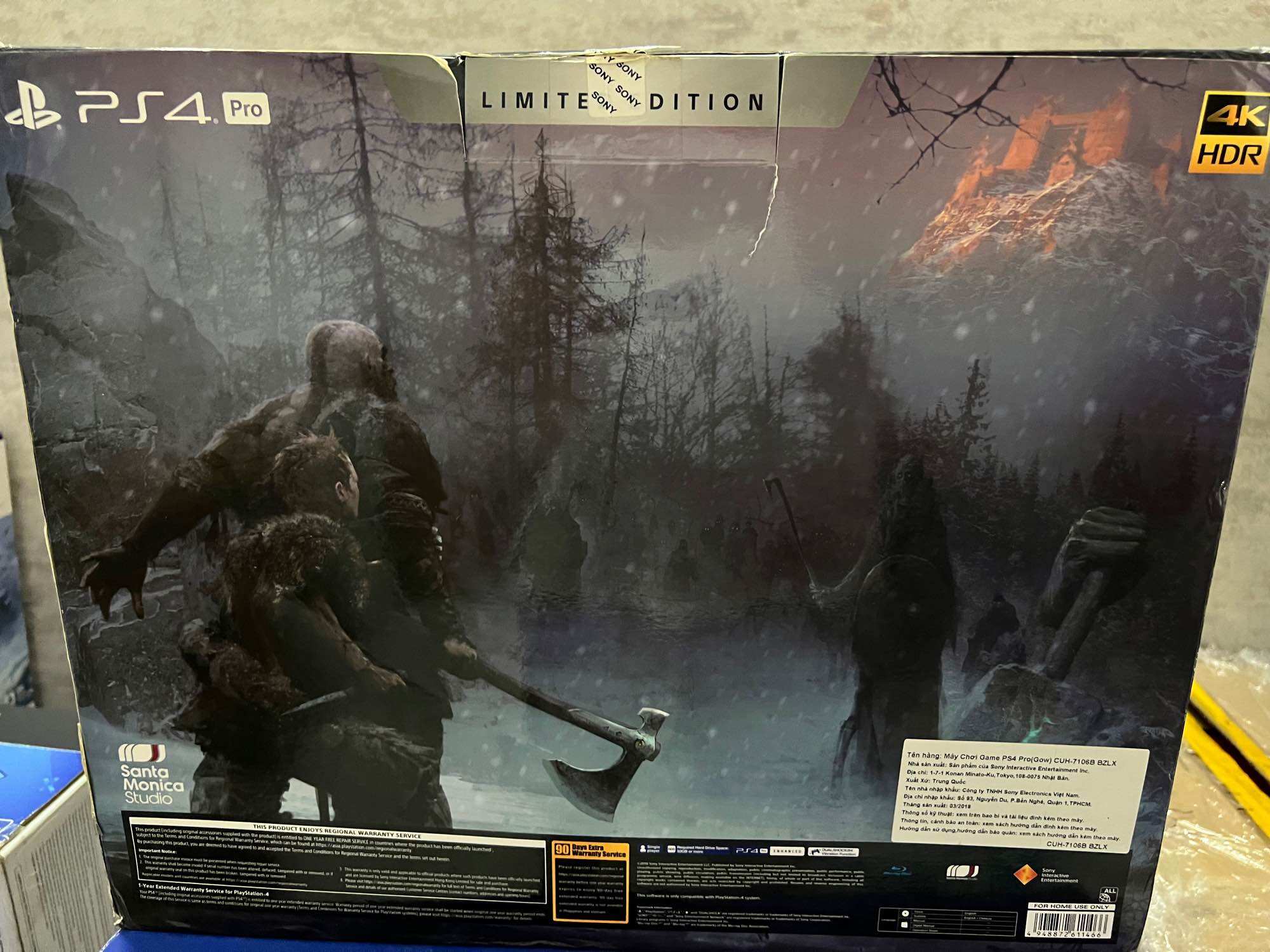 Máy chơi game PS4 Pro 1TB 2ND