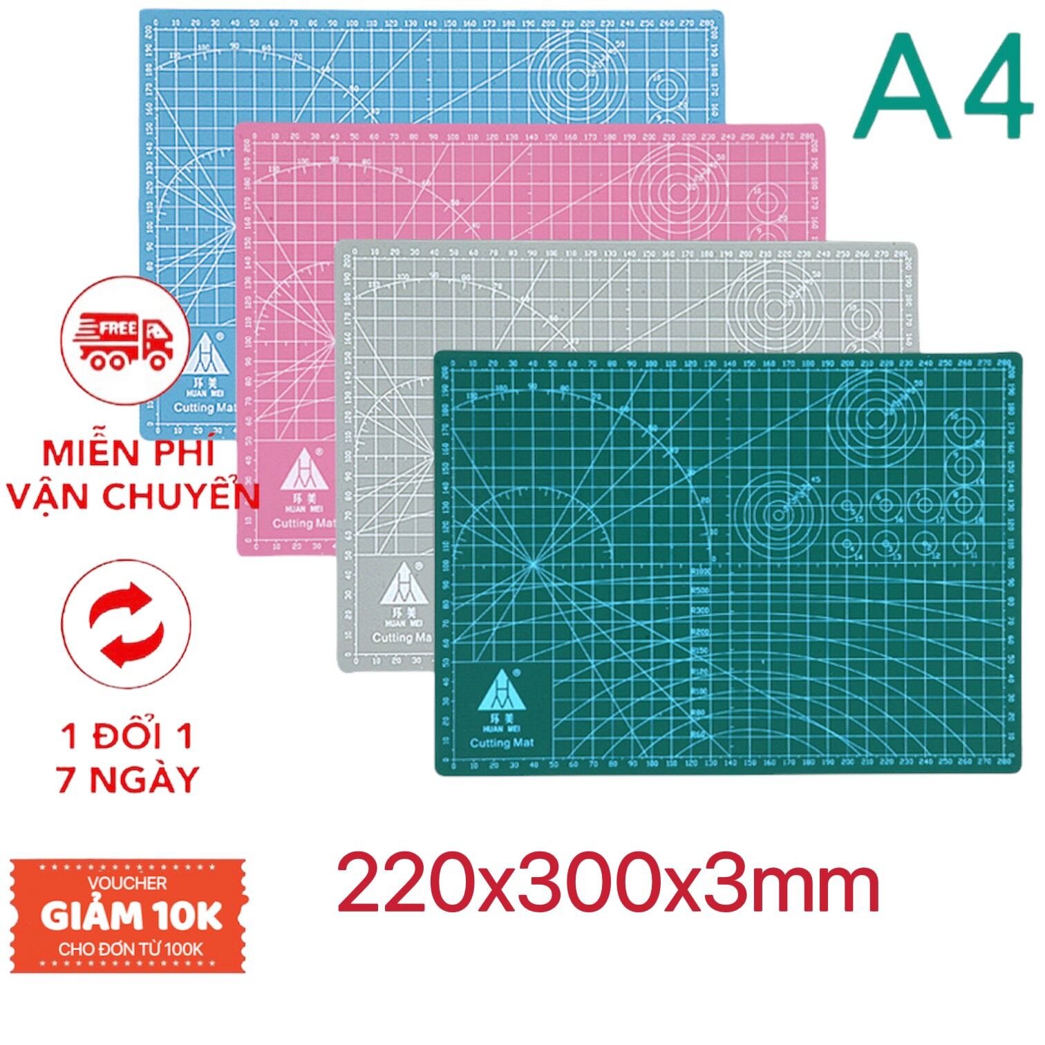 [RẺ VÔ ĐỊCH] chuyên sỉ Bảng kê cắt tự liền A4 DIY Cutting Mat thủ công kê vải