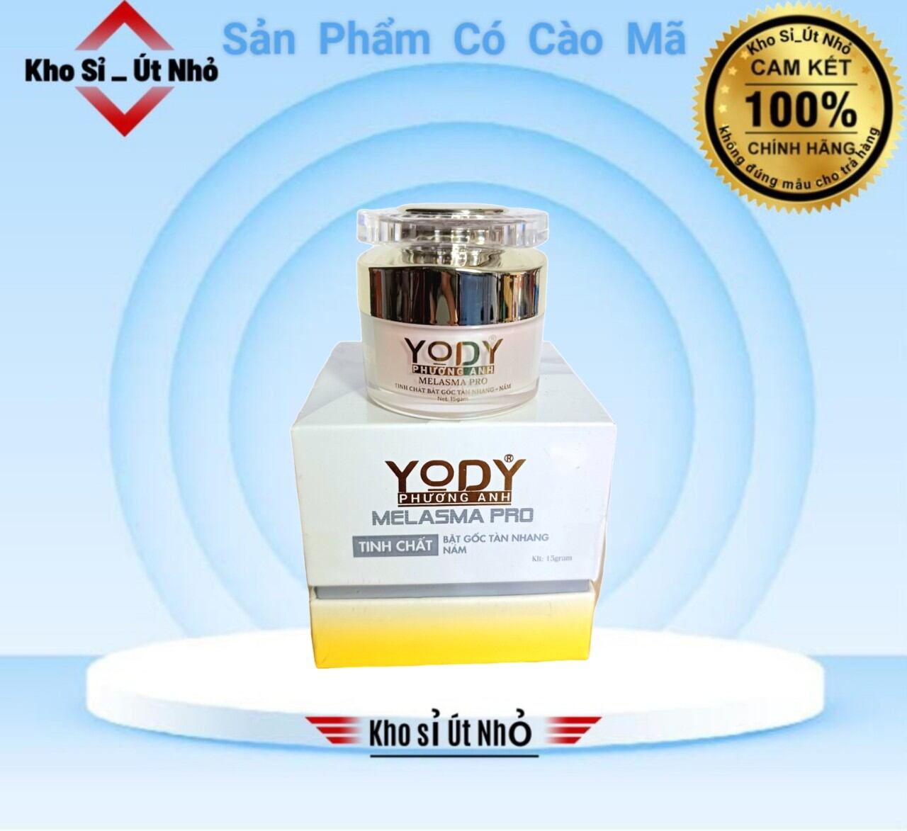 Tinh chất bật gốc nám mỹ phẩm yody phương anh chính hãng