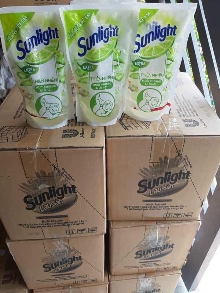 Nước rửa chén sunlight túi 531ml