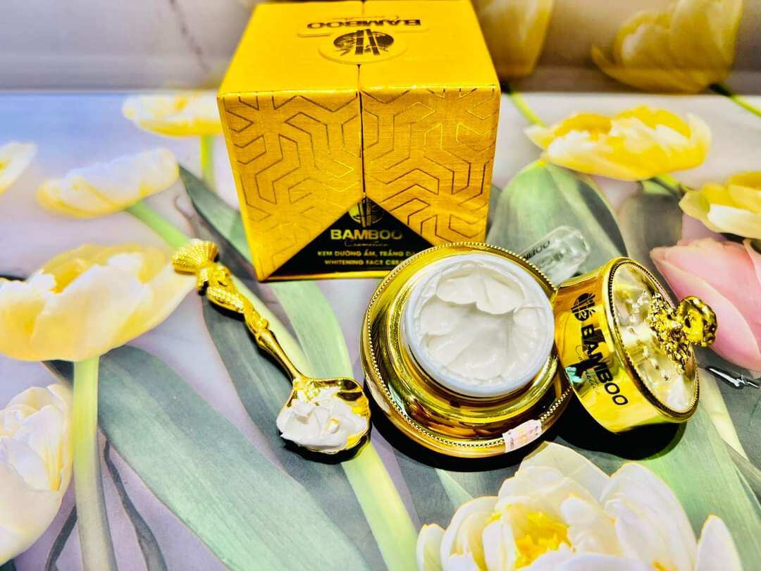 Kem Face Lụa Bamboo, trắng da-chống nắng, mờ thâm nám tàn nhang