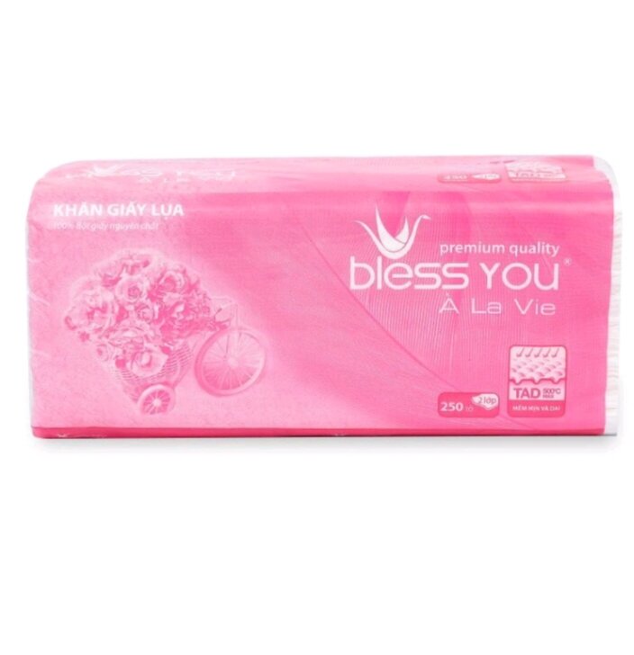 Khăn Softpack Bless You Alavie 250 tờ